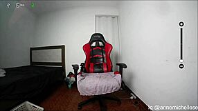 horny venezuelan puta rides to the music in our amateur session