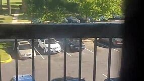 Twindick flashing big black cock to neighbors in apartment 😏