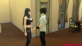 Sasuke has a relationship with Hinata, but Naruto doesn't realize how she's being fucked like a slut.