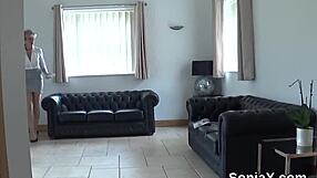 adulterous english milf lady sonia showing off giant breasts