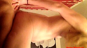 Watch This Slut Finger Her Ass and Rim a Monster Cock