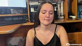 Gamer boy loves having asexual blowjob from his sexy lady