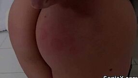 adulterous english milf lady sonia showing off giant breasts