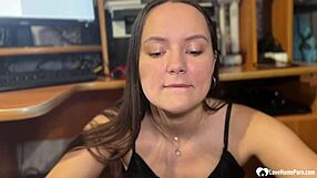 Oh Wow, That Nerdy Gamer Dude Gets a Wild Blowjob and Facial!