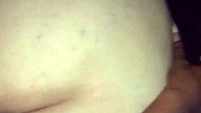 naughty fat bbw milf gets punished by interracial partner in garage