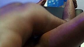 first day on the job with bent over amateurs in homemade setting