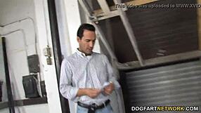 Scarlett reluctantly fucks a big black cock in interracial encounter