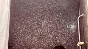 barbie submits to intense shower play with eager partner