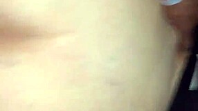 naughty fat bbw milf gets punished by interracial partner in garage