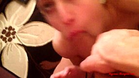 Watch This Slut Finger Her Ass and Rim a Monster Cock