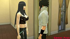 Sasuke has a relationship with Hinata, but Naruto doesn't realize how she's being fucked like a slut.