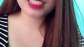 Landlord's daughter takes cum on her big ass suggestively