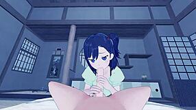 Is Hikage Miyauchi Ready for POV Nighttime Anal Sex?