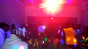 Cherise Roze Rips Clothes at Halloween Stripper Party