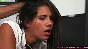 hardcore office blowjob with latina teen victoria valencia?