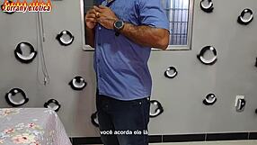 Sphincter and fisting in jungles of gloryhole with giant penis