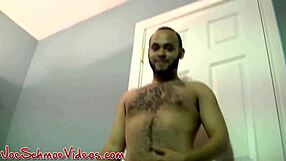 Mature homosexual gets facialized after hard slow dick sucking!