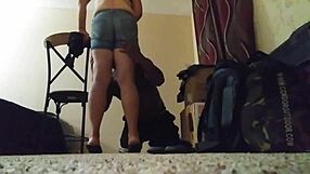 Hooker with big butt walks the streets