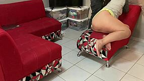 Stepsister cleans, I crave her big ass.