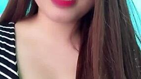 Landlord's daughter takes cum on her big ass suggestively