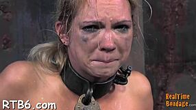 Tough Lass Gets Bound And Dominated With Rough Nipple Punishment In Bondage And Sucking Scenes