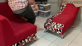 Stepsister cleans, I crave her big ass.