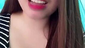 Landlord's daughter takes cum on her big ass suggestively