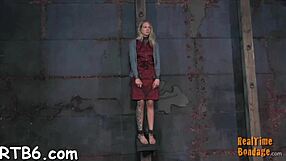 Tough Lass Gets Bound And Dominated With Rough Nipple Punishment In Bondage And Sucking Scenes