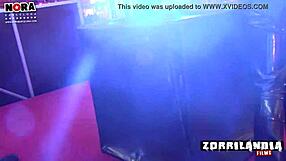 i'm bound and tied up in this cute bondage session, feeling the fetish thrill.