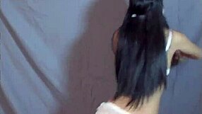 Watch Esmi Lee tease with her blowjob