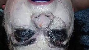 Ms Tl's Throat Messed With Dildo Toys