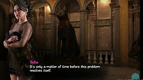 Busty milf Naomi sucks monster cock in treasure hunt