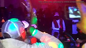 Cherise Roze Rips Clothes at Halloween Stripper Party