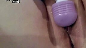 Fat Amateur Babe Masturbates Solo With Body Massager In Homemade Clip
