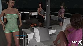 Two Hot Girls Pounce On One Cock Intensely