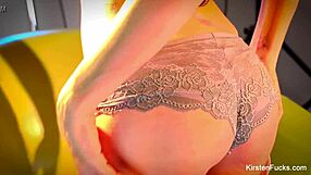 Kirsten Price Fucks Brunette Pornstar's Pussy and Ass