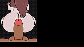 My girlfriend enjoys a soft game session with me