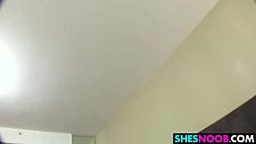 hot quickie blowjob with petite teen lizzie tucker and big cock