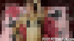 you are going to clean my stinky feet in pov femdom