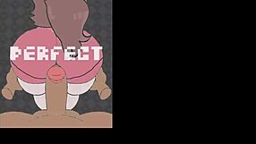 My girlfriend enjoys a soft game session with me