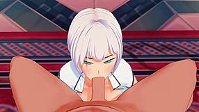 Slutty Hentai Babes Engage In Intense Blowjobs, Fucking, And Cum Play In The Lusty Palace