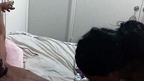 Ebony Couple Kisses And Fucks Petite Girl With Facial