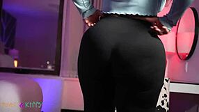 Thick newcomer Sunny Bunny attends the interview