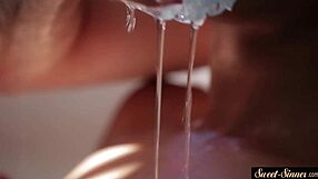 Classy Ebony Teen 18+ Doggystyled Hard in Bathroom with Intense Desire