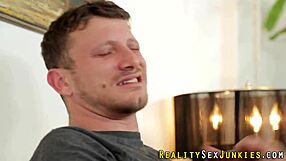 Real Pornstar Rides Cock