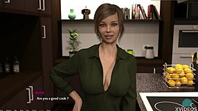 The entrepreneur explores sexy thin panties in a roleplay scenario