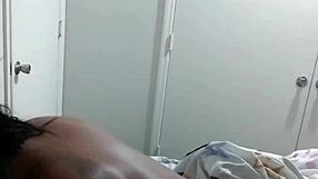 Ebony Couple Kisses And Fucks Petite Girl With Facial