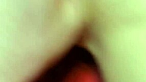 Girlfriend learns double penetration in ass