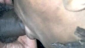 Haitian Deepthroats and Swallows Cum in Caribbean Blowjob
