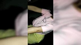 Amateur Spanish Couple Crawls for Dick and Cum in Doggystyle Night